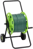 Žarnos ritė su tvirtinimo detalėmis, žalia, 0,75", 30m, PVC