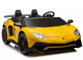 Elektromobilis Lamborghini XXL A8803 24V, geltonas