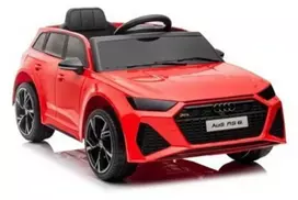 Elektromobilis vaikams Audi RS6, raudonas