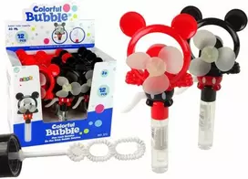 Muilo burbulai su vėjo malūnėliu "Mouse" (1 vnt.)