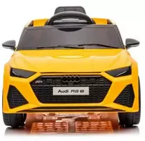 Elektromobilis vaikams Audi RS6, auksinis