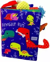 Minkšta spalvinimo knygelė Dinozaurai