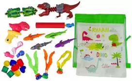 Nardymo žaislų rinkinys Dinozaurai