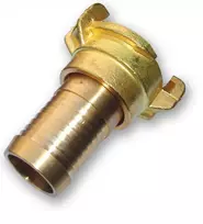 Pasukama žarnos jungtis 1 - 25 mm Bradas GEKA 2000, žalvaris