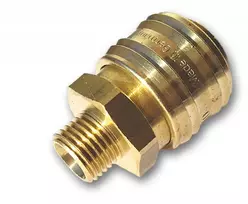 Greita jungtis 3/8" išor.sr. Bradas ESSK, žalvaris