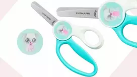 Vaikiškos žirklės FISKARS 1064076, 13 cm