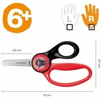 FISKARS NOŻYCZKI DZIECIĘCE 13cm MAGIC MORPH NINJA