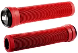 Vairo rankenėlės ODI Soft Longneck BMX Flangless 143mm Bright Raudona