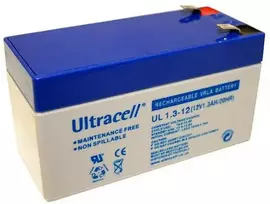 Akumuliatorius Ultracell UL1.3-12 (1.3 Ah, 12V)