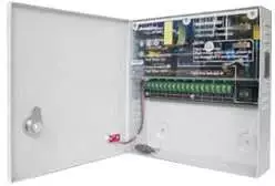 Maitinimo blokas su korpusu PowerBubble PBWD1210-09C (10A/12V, 9 išėjimai su saug.)