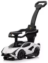 Paspiriama mašinėlė su rankena Lamborghini Sian baltas