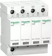 Schneider Viršįtampių ribotuvas B 4P 15kA 1.4kV iPRD40r (A9L40401)