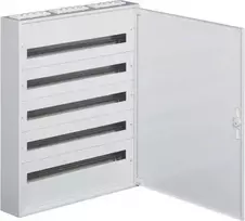 Hager Polo FW536WT Modulinė paskirstymo plokštė 5x36 paviršinio montavimo IP30 FW536WT