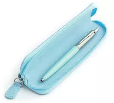 Parker Jotter Originals Mint Tušinuko dovanų rinkinys su mėlynu dėklu