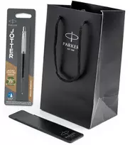 Parker Jotter Bond rašiklio rinkinys dėkle su dovanų maišeliu