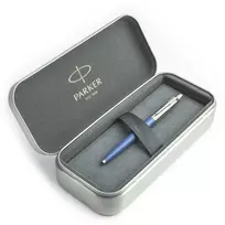 Parker Jotter Originals Mėlyna Tušinuko dovanų rinkinys metalinėje dėžutėje