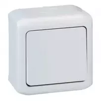 1 klavišo virštinkinis kryžminis jungiklis Forix Legrand 782385 (pilkas)
