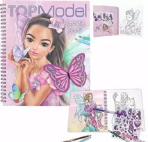 Top Model Populiariausias modelis TOPModel spalvinimo knygelė su blizgučiais FAIRY LOVE ( 0412976 )