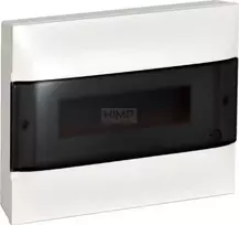 Legrand PRACTIBOX S modulinė paviršiuje montuojama skirstomoji plokštė 1x12 skaidrios durys 135431