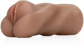 Shots Teacher Intimate Sleeve Tan - Realistic TPR Anatomical Model, Atsparus vandeniui