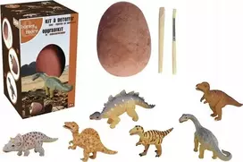 Figūrėlė Teka Didelė dinozauro figūrėlė - kiaušinių iškasimas MIX