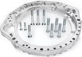 TurboWorks pavarų dėžės adapteris BMW V12 M70 S70 M73 - AUDI 01E 2.5 TDI