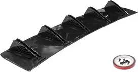 MTuning Universalus galinio buferio difuzorius Juodas Carbon išvaizda