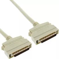 InLine® SCSI II kabelis 50 kontaktų mini sub-D nuo 1 m