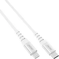 InLine® USB-C Lightning laidas, skirtas iPad, iPhone, iPod, sidabro/aliuminio, 1 m MFi sertifikuotas