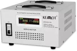 Oem KEMOT MSER-10000 automatinis įtampos stabilizatorius (10000 VA, servo variklis)