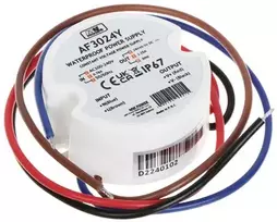 MW Power maitinimo šaltinis 24V 30W IP67 (AF3024Y)