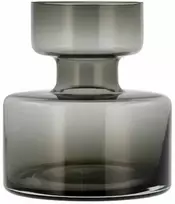 Stiklinė vaza Lyngby Glas Tubular Smoke 20 cm