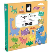 Janod Magnetinė knygelė „Dinozaurai“