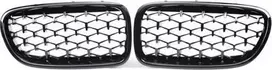MTuning Grilis sportowy Juodas Gloss Juodas BMW 5 (F10) Sedanas (F11) Touring 2010-2018 m.