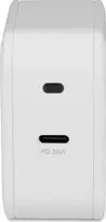 Nešiojamojo kompiuterio maitinimo adapteris LMP USB-C maitinimo adapteris 30 W, PD (maks. 30 W), maitinimo laidas 1,5 m, baltas