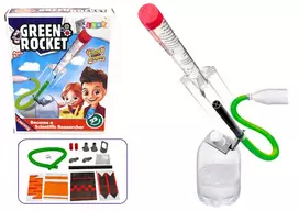 Lean Toys suspausto oro raketa vaikams
