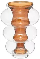 Atmosphera MATALI dvigubo stiklo vaza, 36 cm