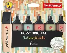 Stabilo – „Boss Nature Colors 6 Stk“ (200994)