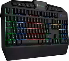 Klaviatūra Surefire KingPin RGB žaidimų daugialypės terpės klaviatūra QWERTY italų kalba