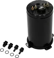 TurboWorks Papildomas kuro bakas 2 TurboWorks Juodas Type 1 siurbliams