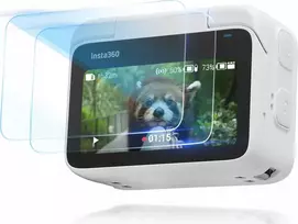 SunnyLife 2x dangteliu apsaugantis stiklinis ekranas LCD monitorius, skirtas Insta360 Go 3s / Go 3 Action Pod / Bhm 829