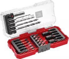 „Einhell“ įrankių rinkinys ANTGALIŲ IR LIZDŲ RINKINYS 18Vnt. 1/4" S-CASE 49108709