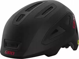 Giro GIRO SCAMP II vaikiškas šalmas matinis juodas raudonas dydis. XS (45–49 cm) (NAUJIENA, 2024 m.)