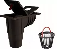 Tycner Gutter nuosėdų rezervuaras fi 110, ruda [1]