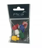 Pica-Marker Pica Priedas Spalvotų kepurėlių rinkinys Pica-Dry