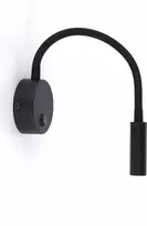 TK Lighting sieninis šviestuvas TK Lighting Lagos 5922 sieninis šviestuvas modernus Edison varveklio vamzdis 1x6W G9 juodas