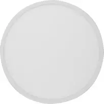 Lubinis šviestuvas TK Lighting TK Lighting Aqua Baltas Didelis 6904 lubų lempos apskritimas su jungikliu ant korpuso 1x45W LED 3000/4000/6500K balta