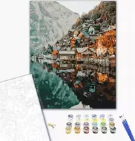 Norimpex Tapyba pagal numerius BRUSHME, 40x50 cm, vaizdas į Gelštatą, 1 vnt.