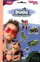 Gazelo TYTOO TATTOOS STICKERS DUDES