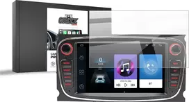 GrizzGlass GrizzGlass CarDisplay Apsauginė keraminė folija, skirta Android 2DIN 7" Ford automobilio radijui